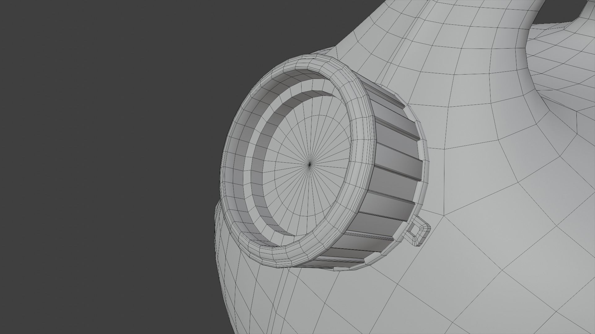 Gas Can Low-poly 3D model_16