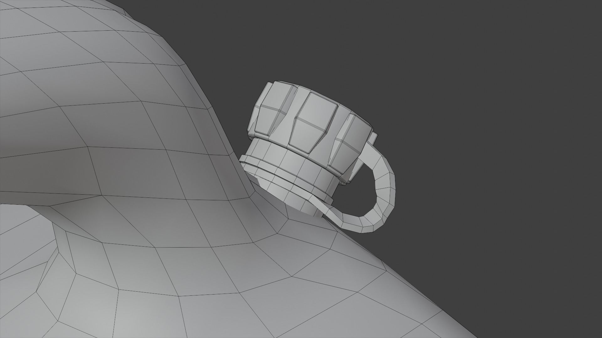 Gas Can Low-poly 3D model_17