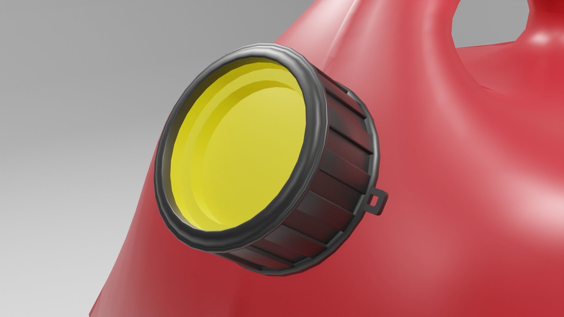 Gas Can Low-poly 3D model_12