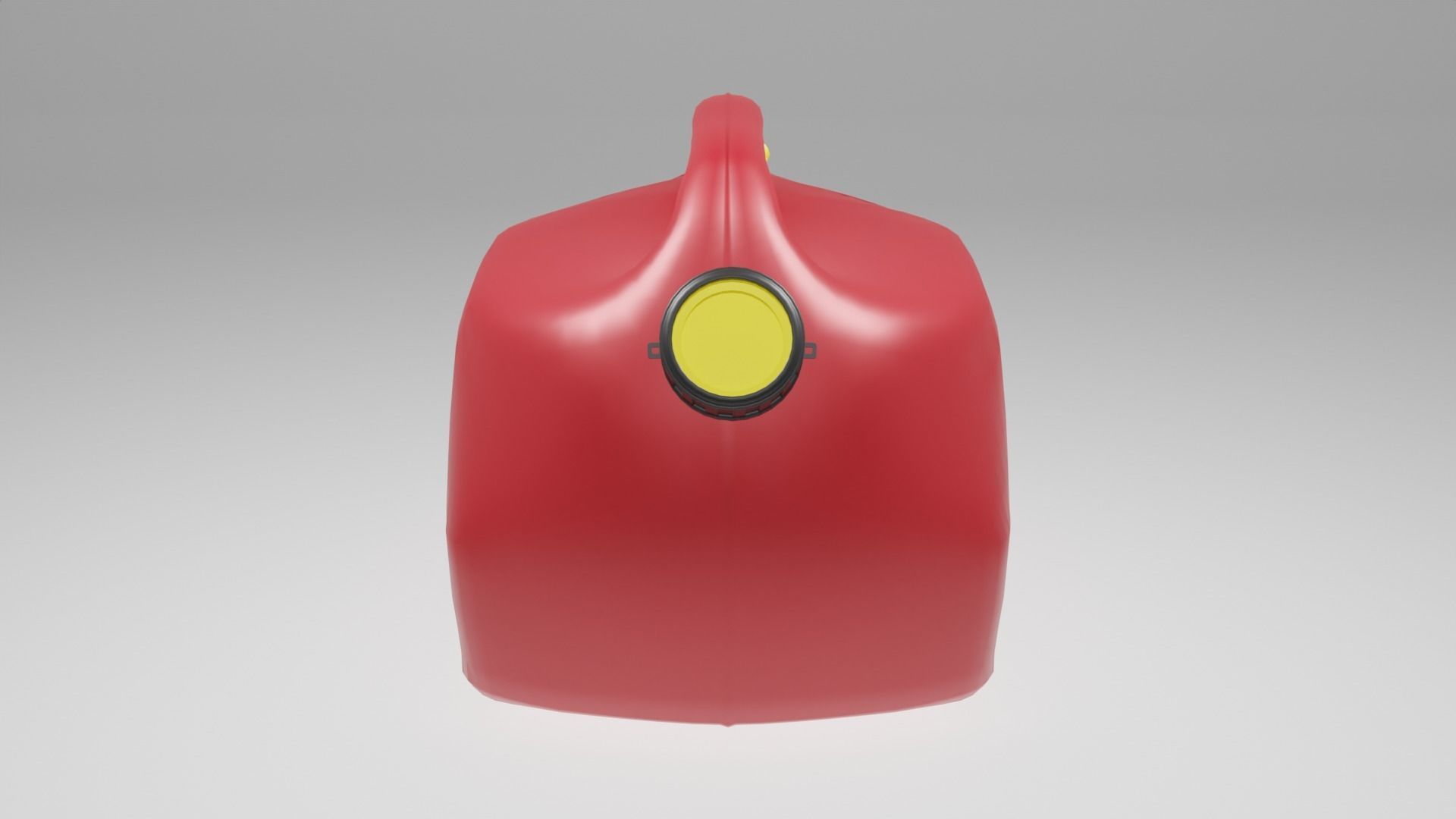 Gas Can Low-poly 3D model_9