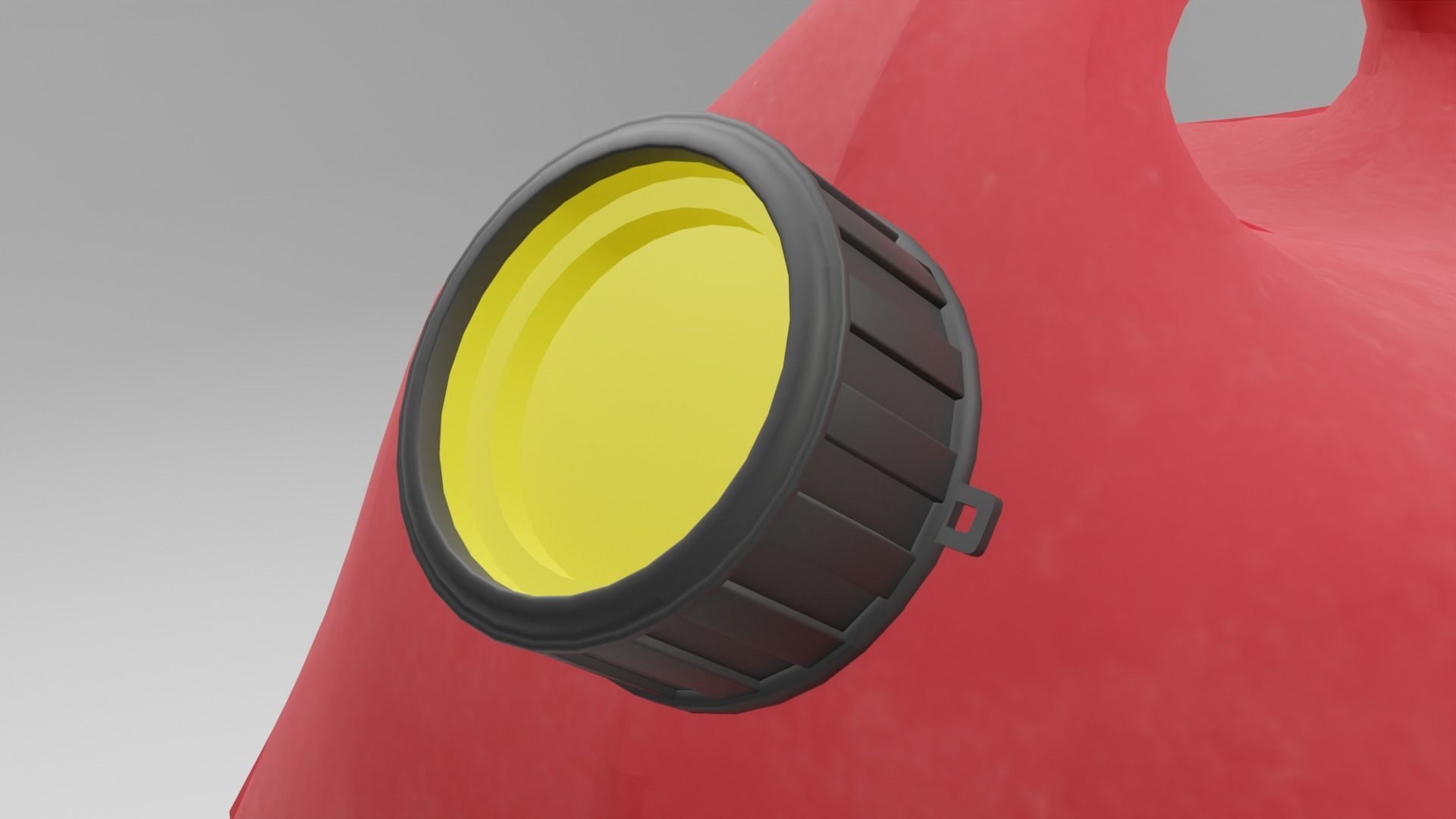 Gas Can Low-poly 3D model_6