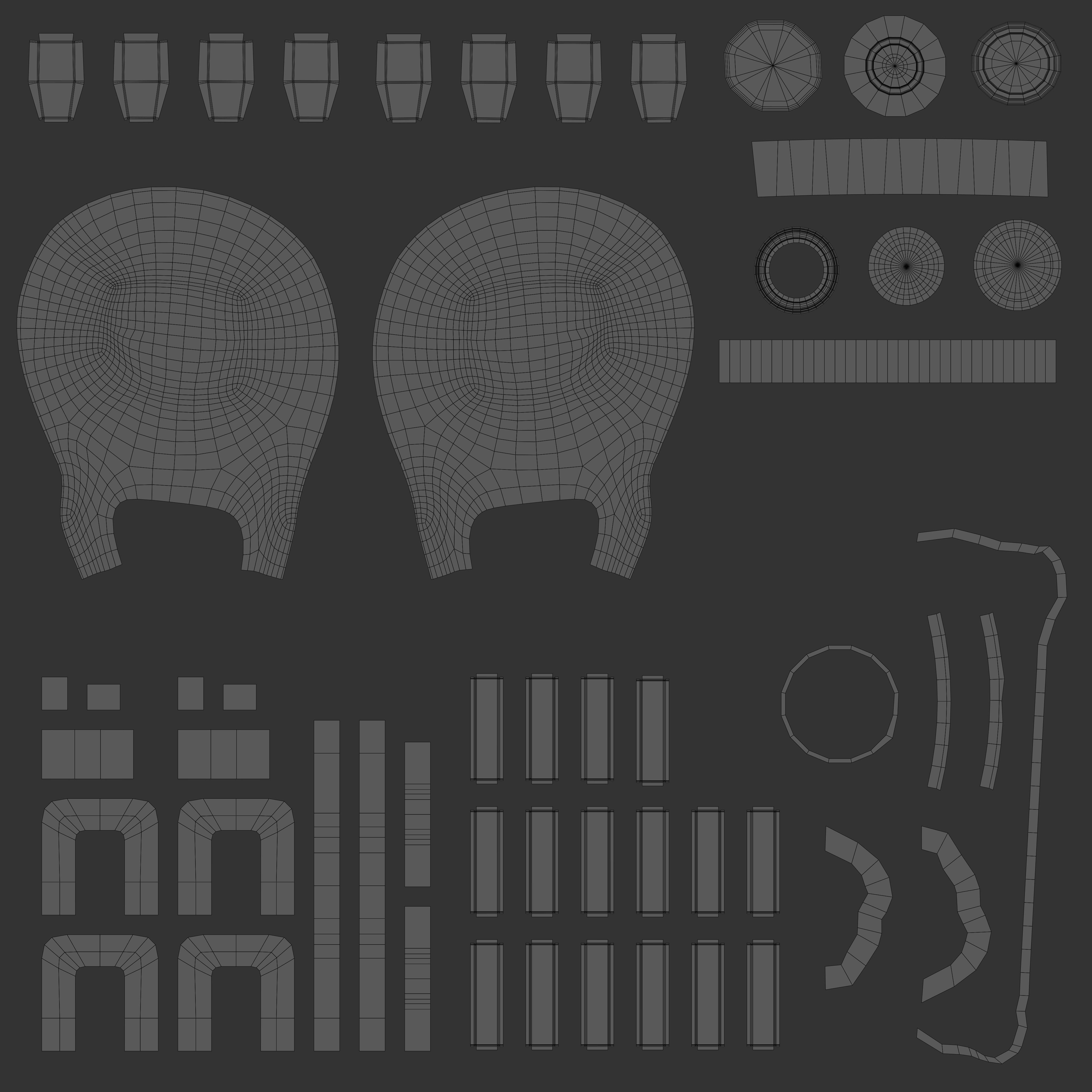 Gas Can Low-poly 3D model_22