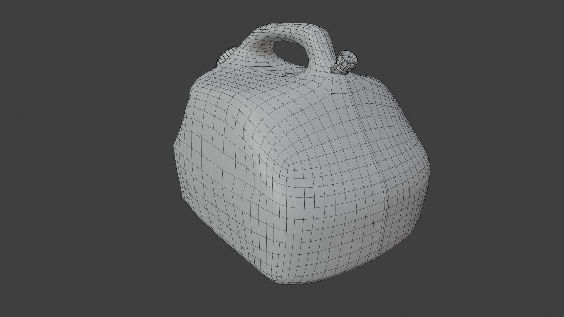 Gas Can Low-poly 3D model_15