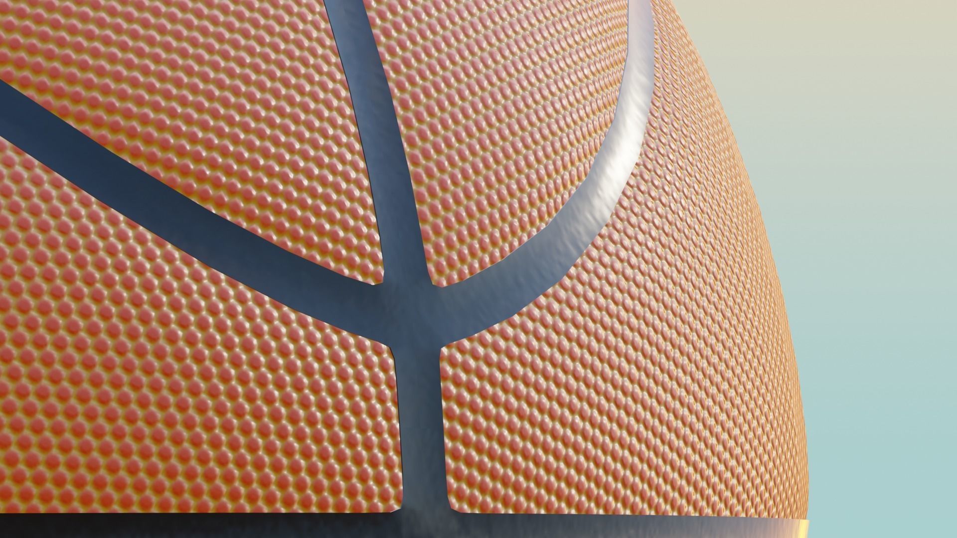 Free Basketball ball Free 3D model_1