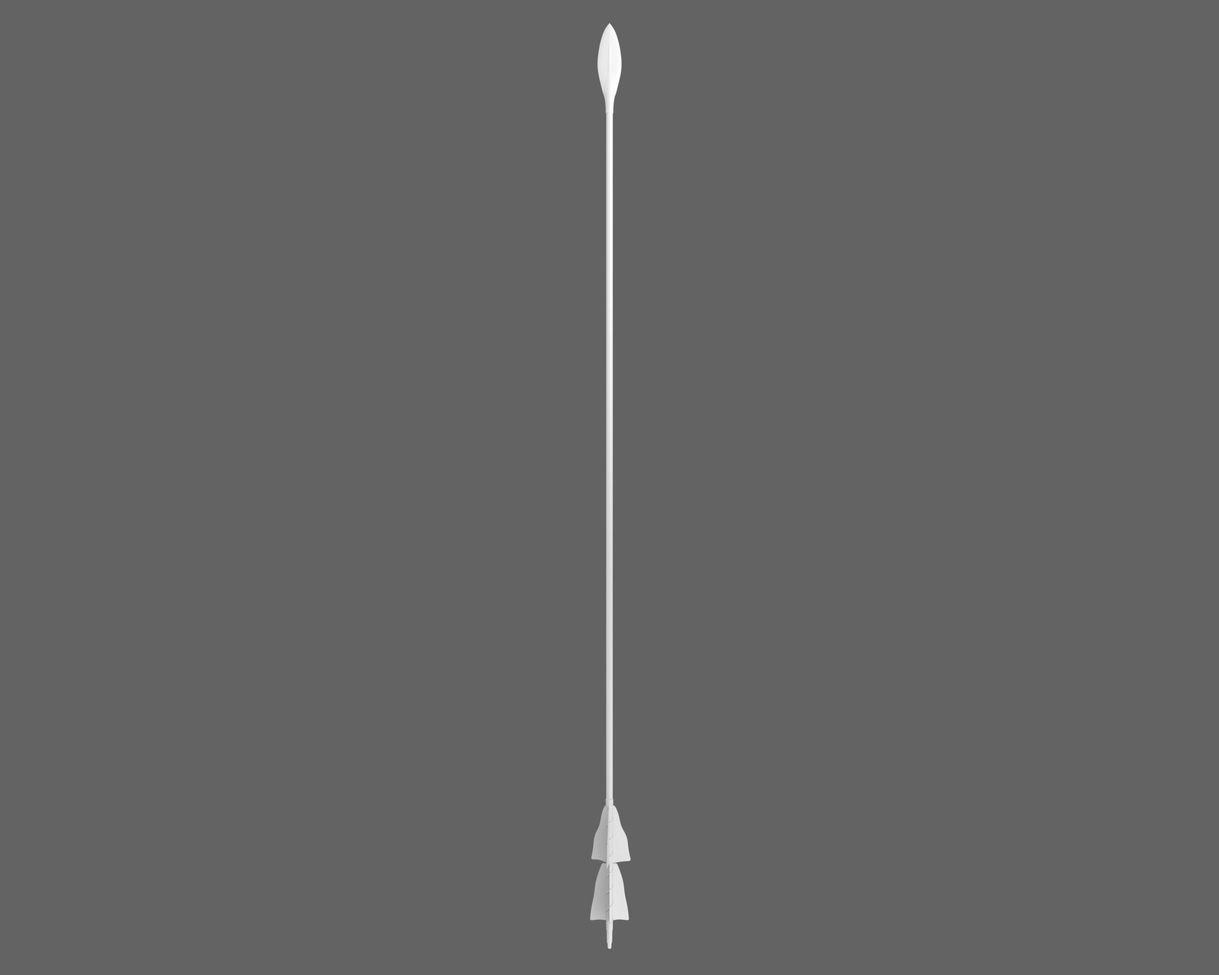 Ancient Egyptian Bow and Arrow Low-poly 3D model_18