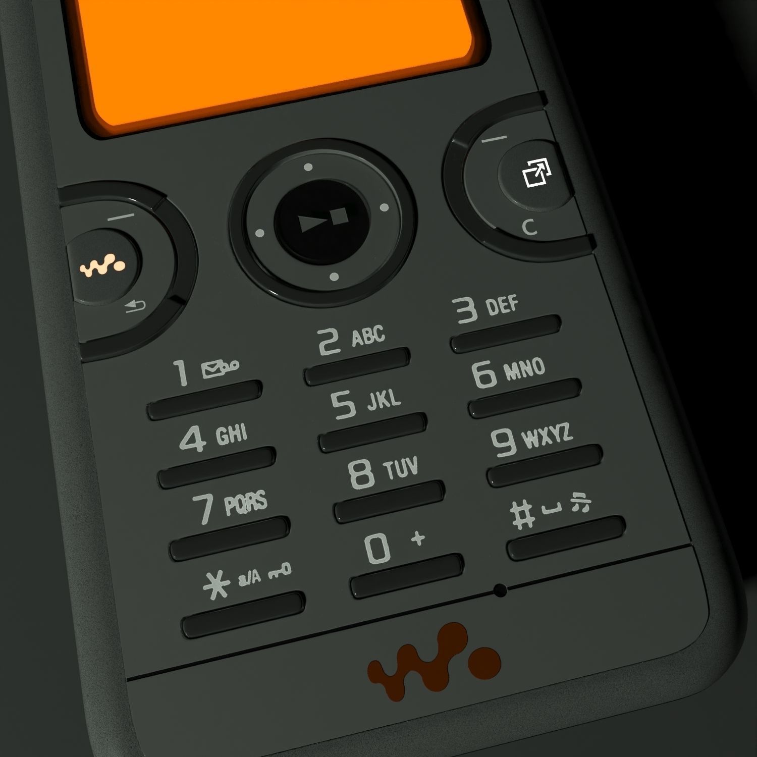 Sony Ericsson W610 3D model_3