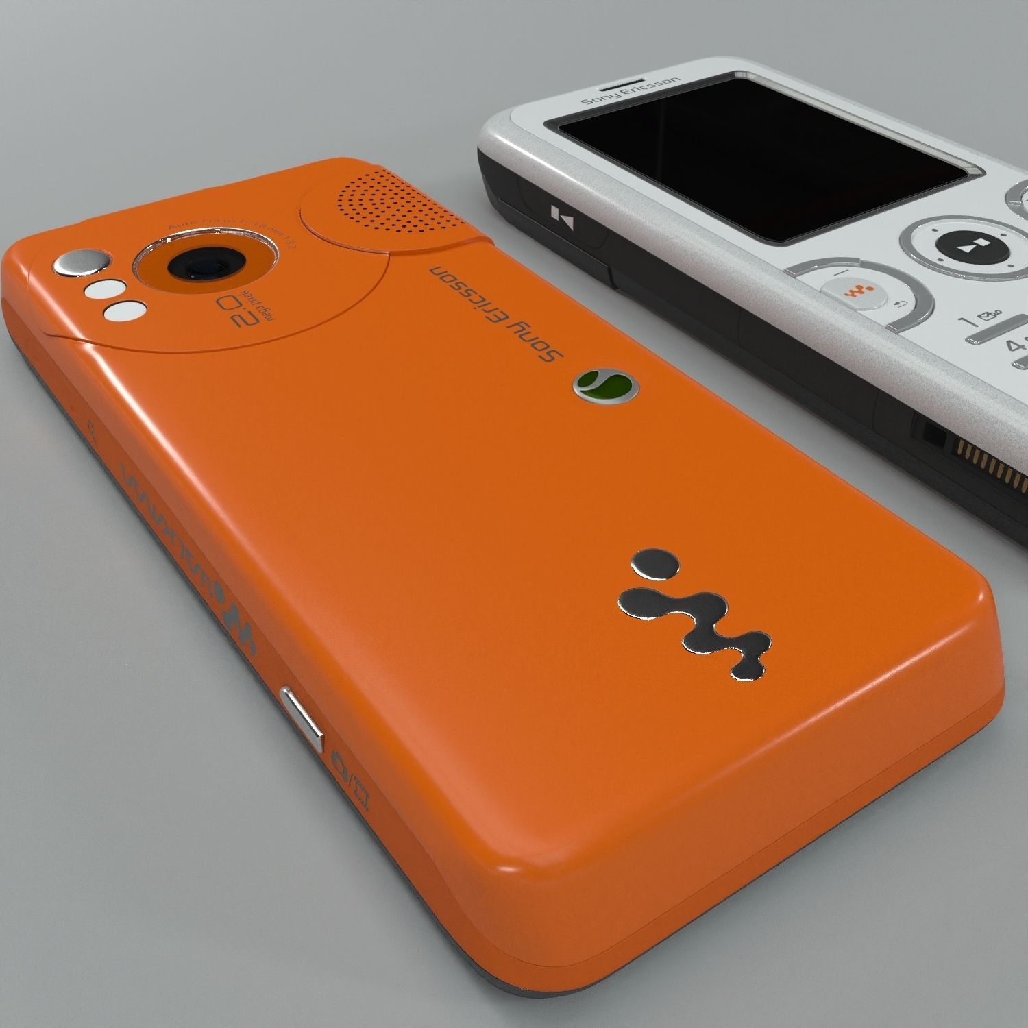 Sony Ericsson W610 3D model_5