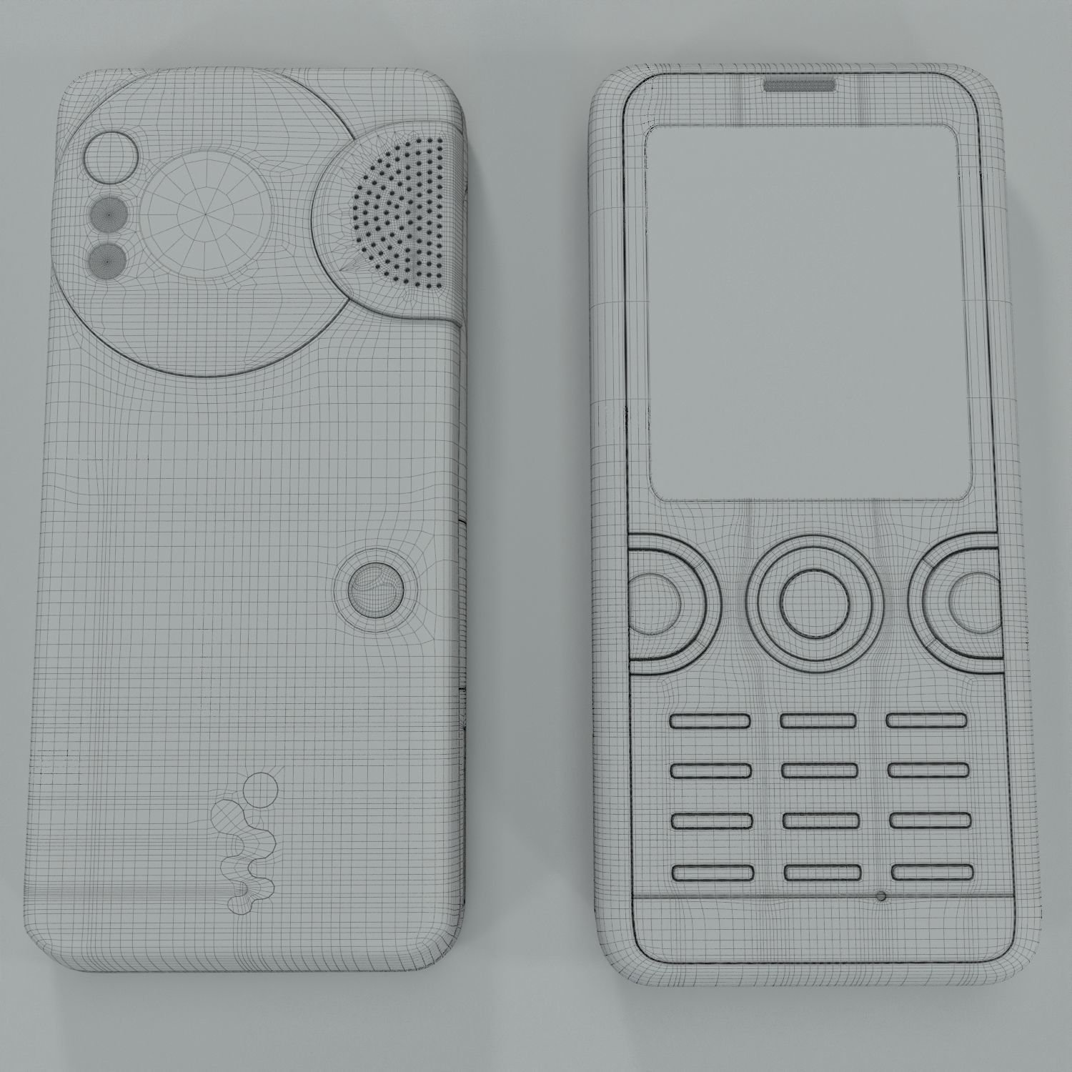 Sony Ericsson W610 3D model_7