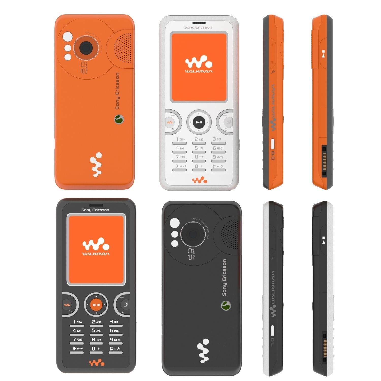 Sony Ericsson W610 3D model_0