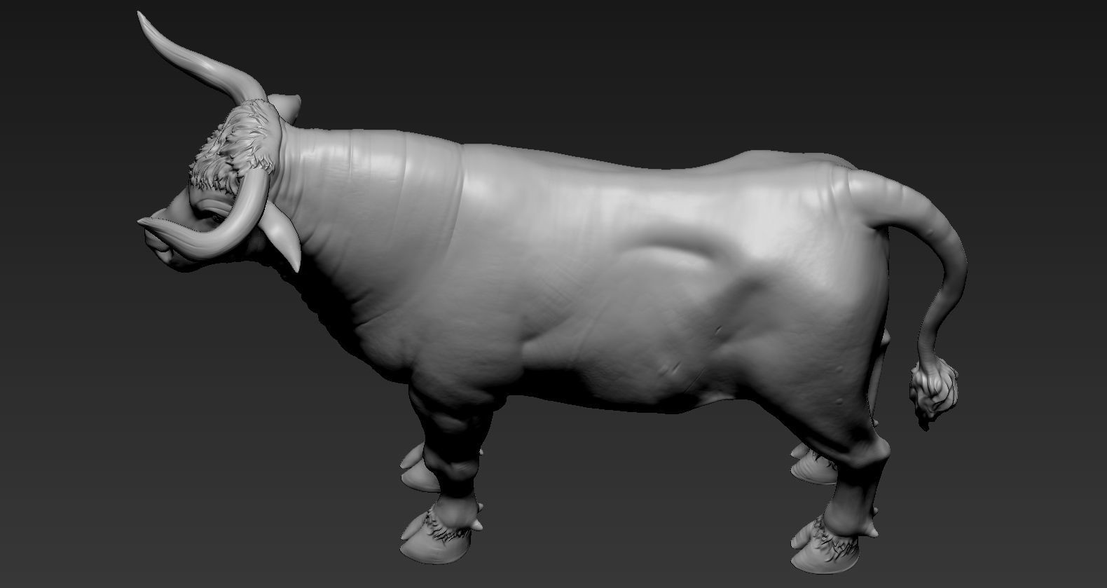 Toros Bravos 3D print model_9