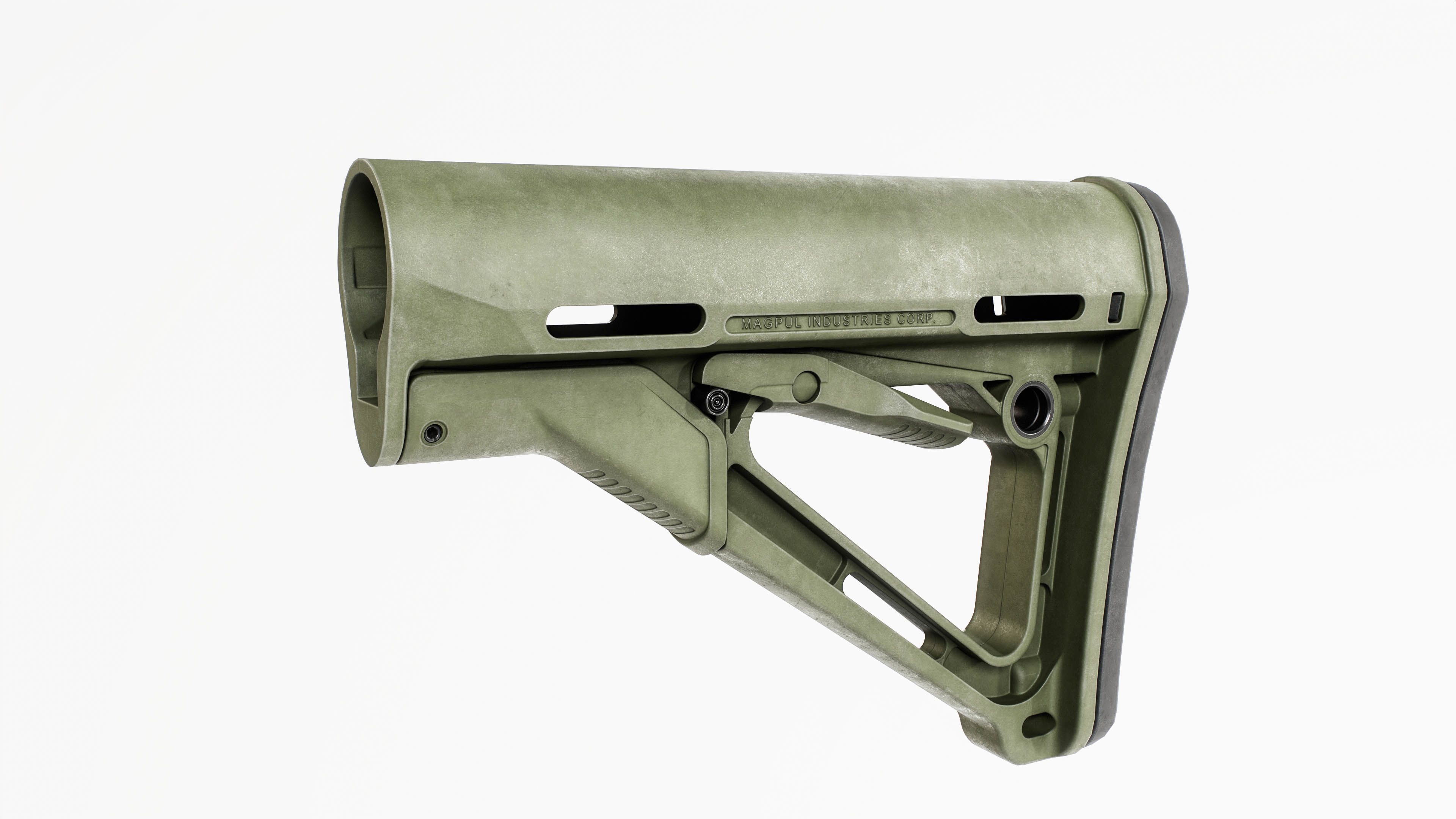 Magpul CTR AR15 Collapsible Buttstock Low-poly 3D model_8