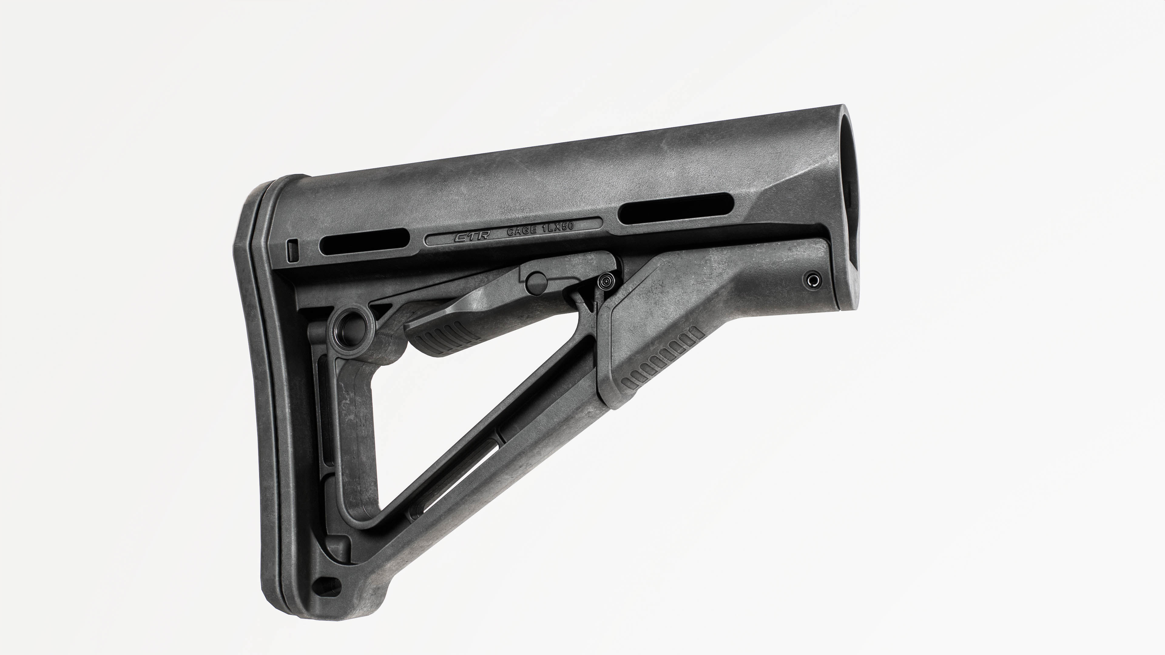 Magpul CTR AR15 Collapsible Buttstock Low-poly 3D model_25