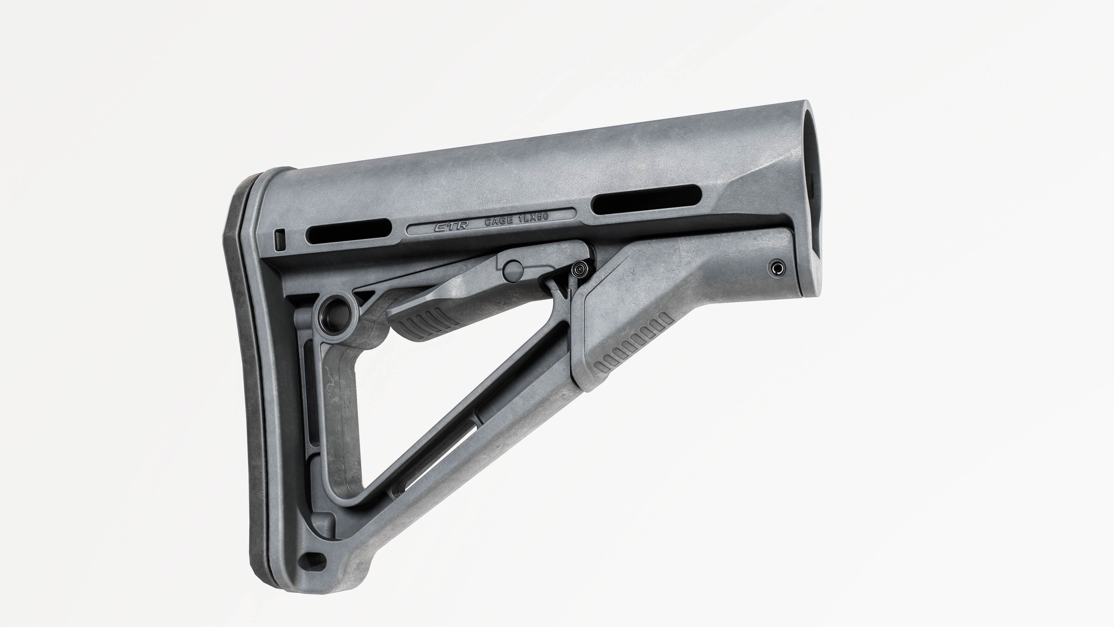 Magpul CTR AR15 Collapsible Buttstock Low-poly 3D model_27