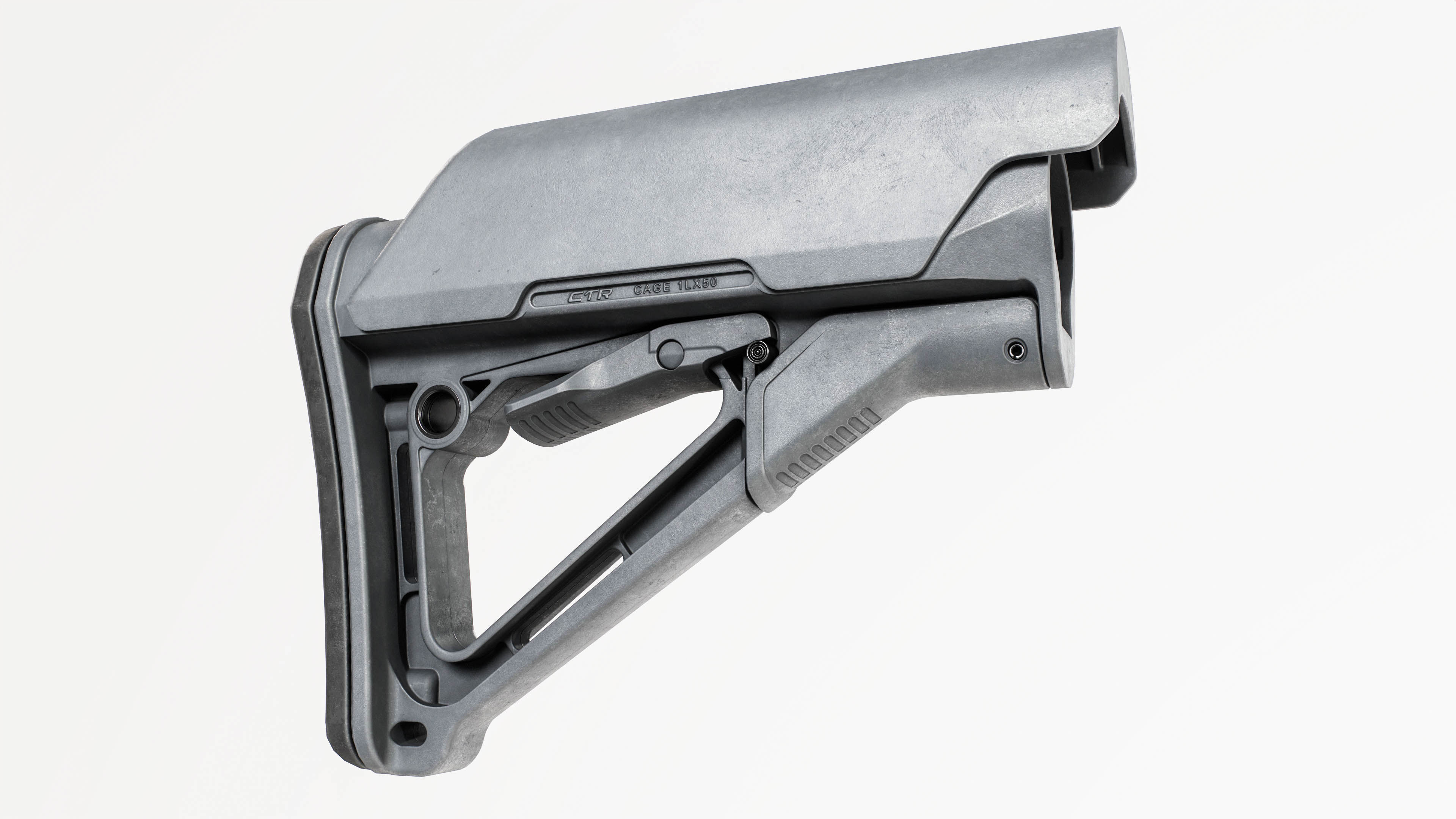 Magpul CTR AR15 Collapsible Buttstock Low-poly 3D model_28