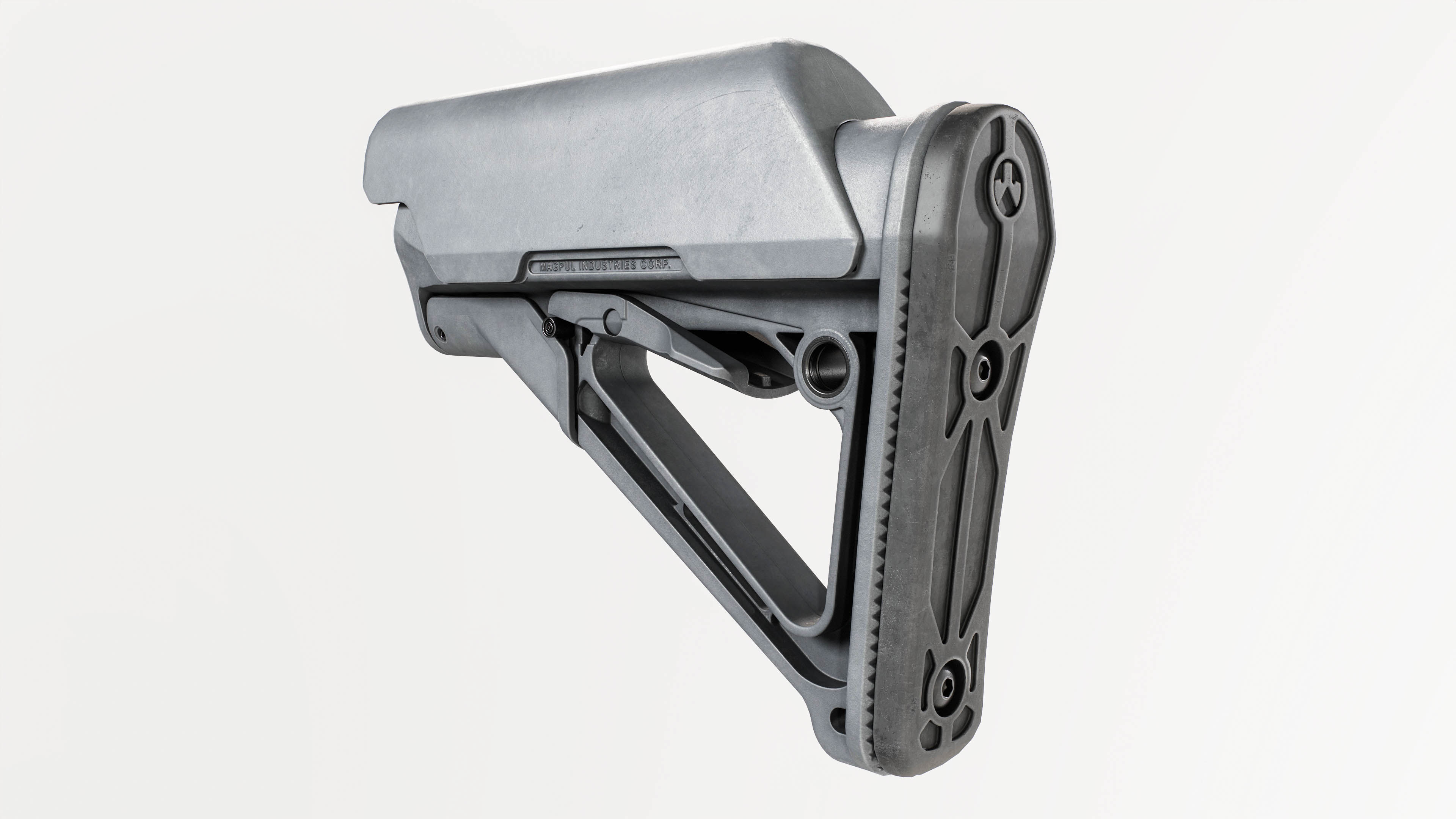 Magpul CTR AR15 Collapsible Buttstock Low-poly 3D model_13