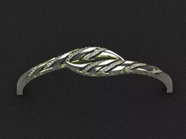 Fashion Bracelet 3D print model_0