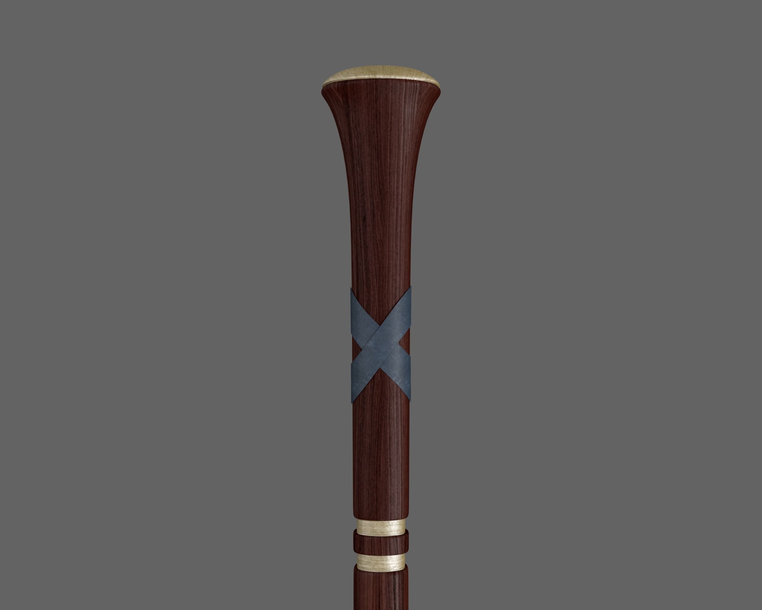 Ancient Egyptian Fan Axe Low-poly 3D model_14