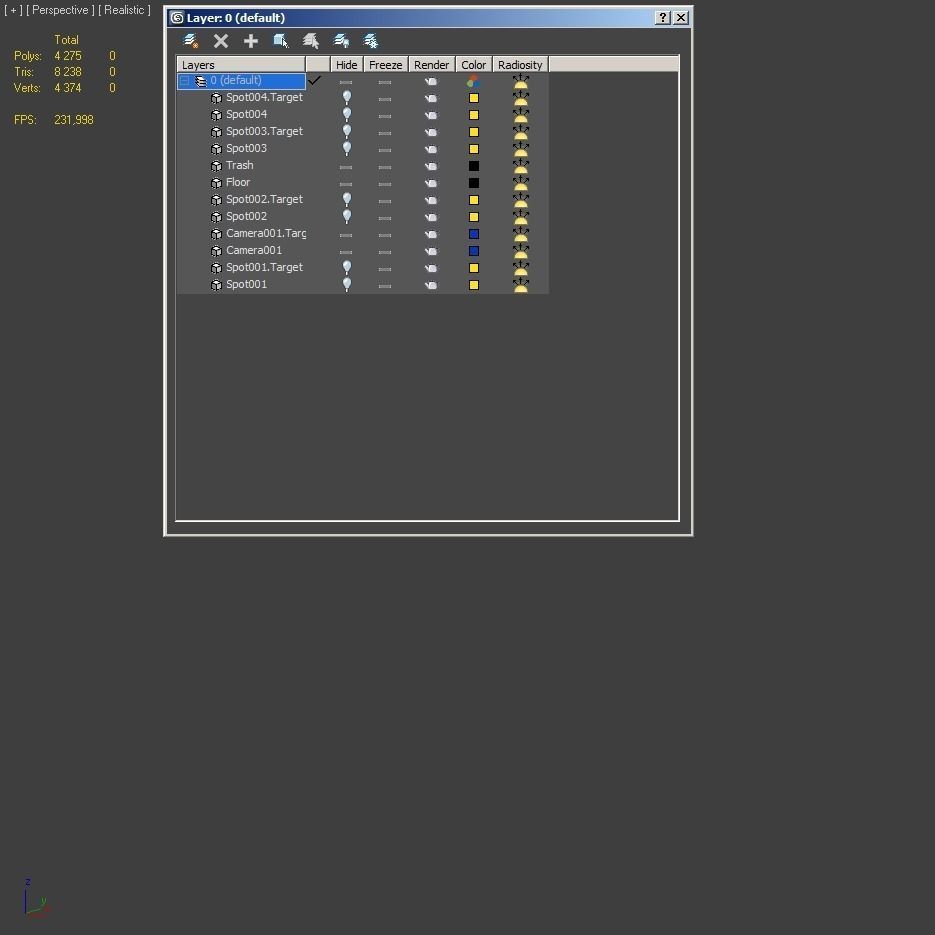 Sci-fi Trash Bucket 3D model_11