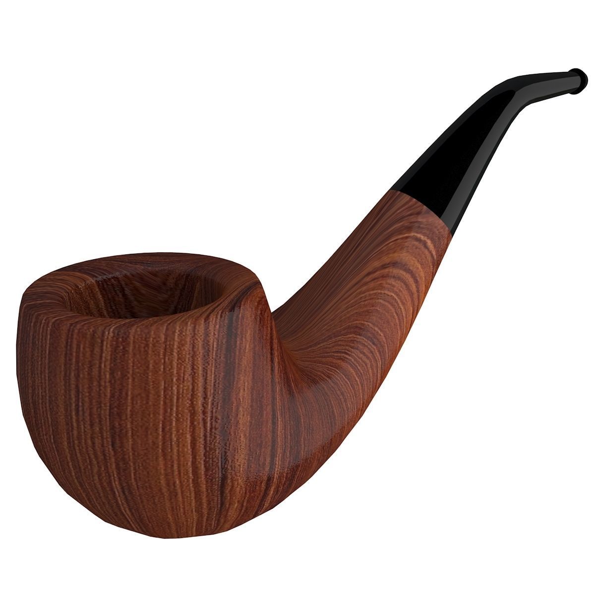 Smoking Pipe 3D model_1