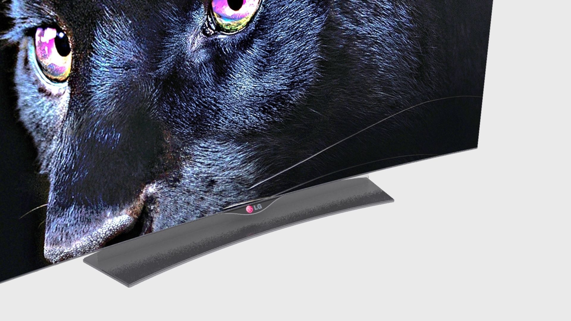 LG OLED 4k TV 3D model