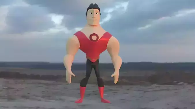 Cute Captain human body