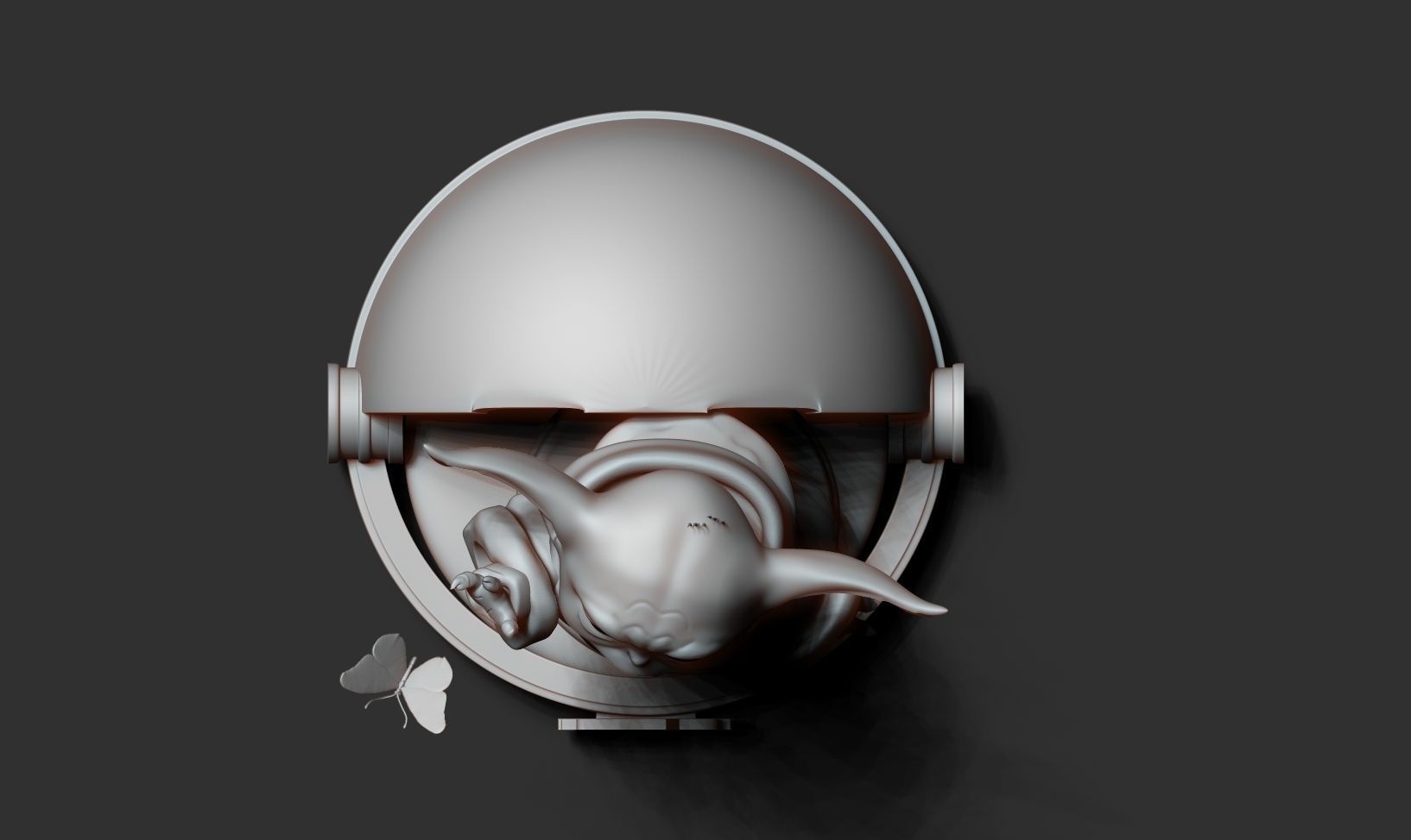Baby Yoda - Star Wars 3D print model_13