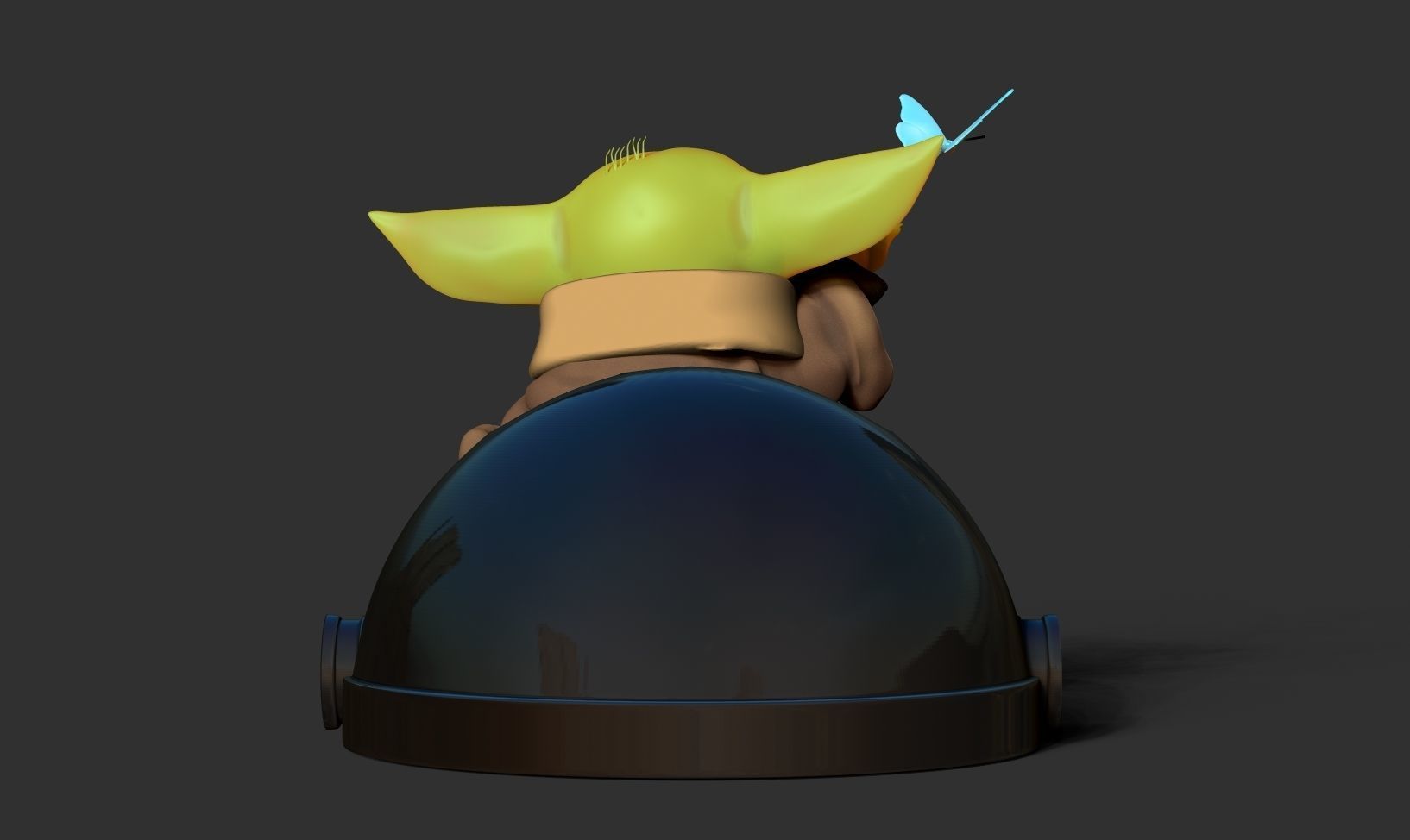 Baby Yoda - Star Wars 3D print model_8