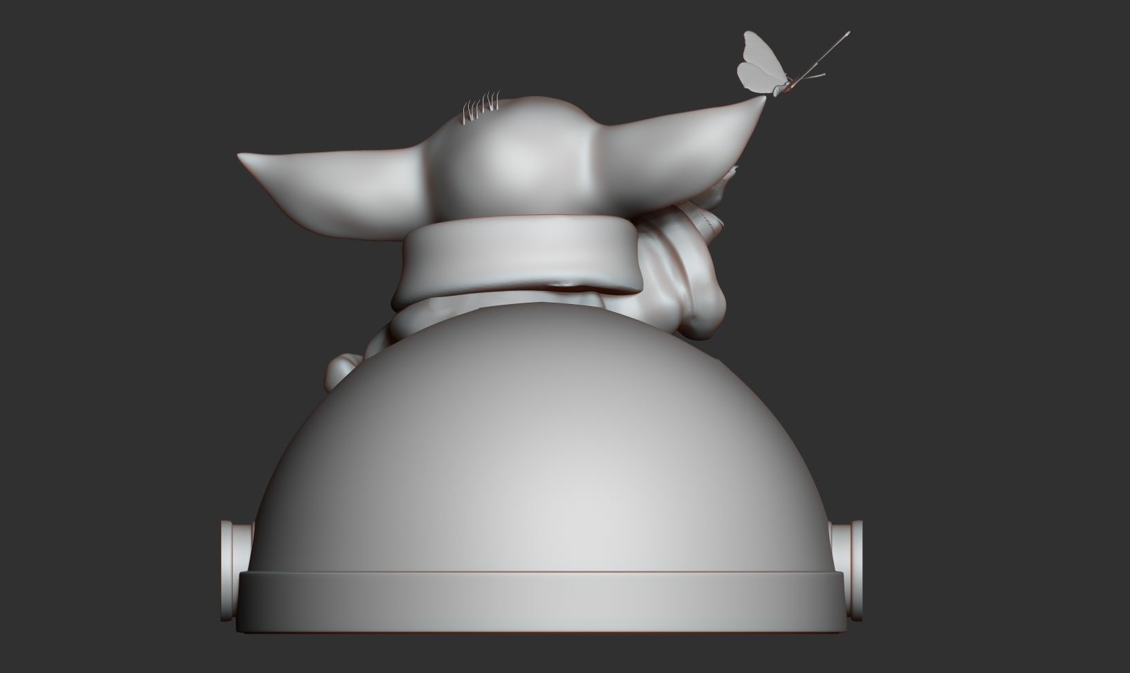 Baby Yoda - Star Wars 3D print model_7