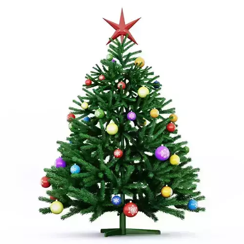 Christmas Tree green 2016