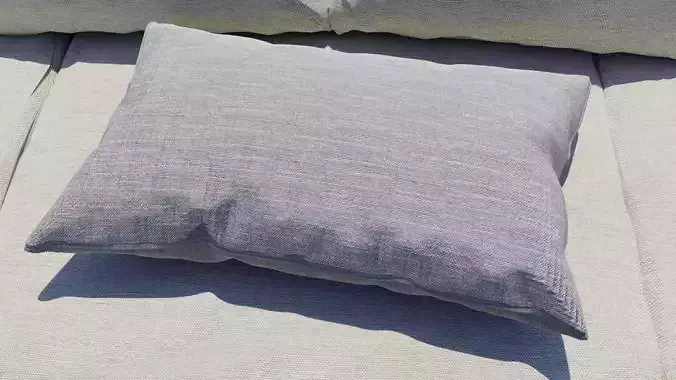 Pillow 3D model High detailed