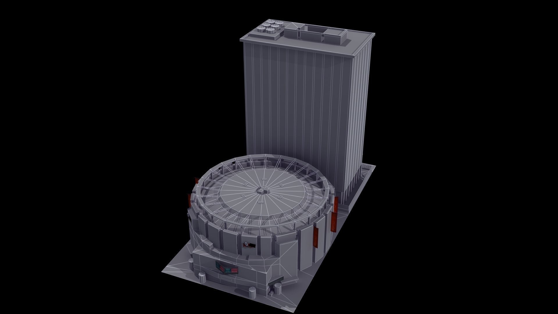 Madison Square Garden NYC 3D model_17