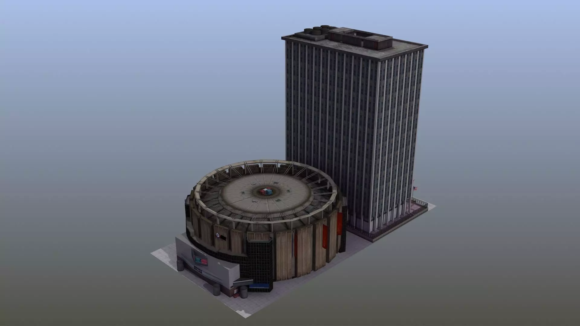 Madison Square Garden NYC 3D model_0