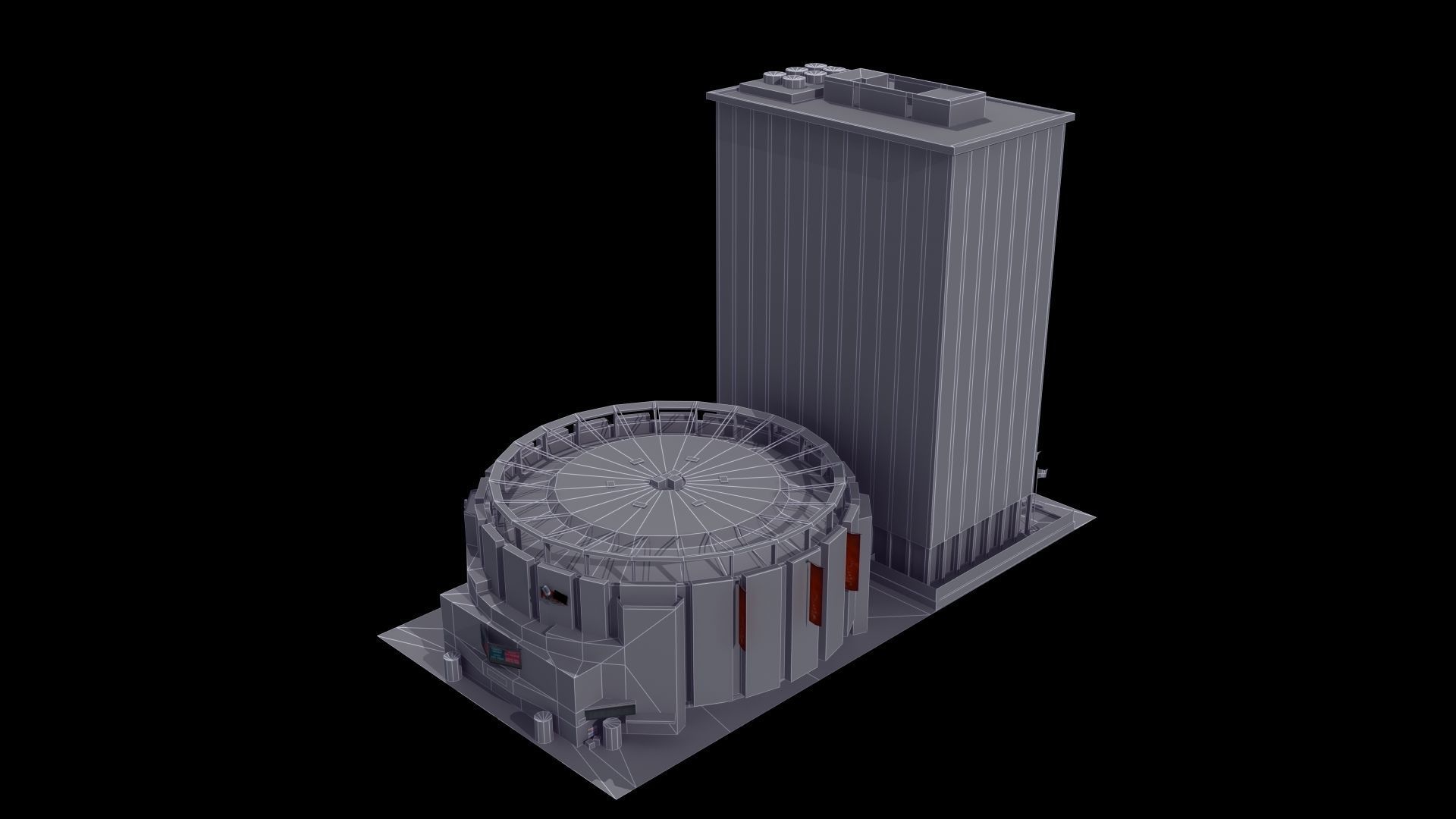 Madison Square Garden NYC 3D model_14