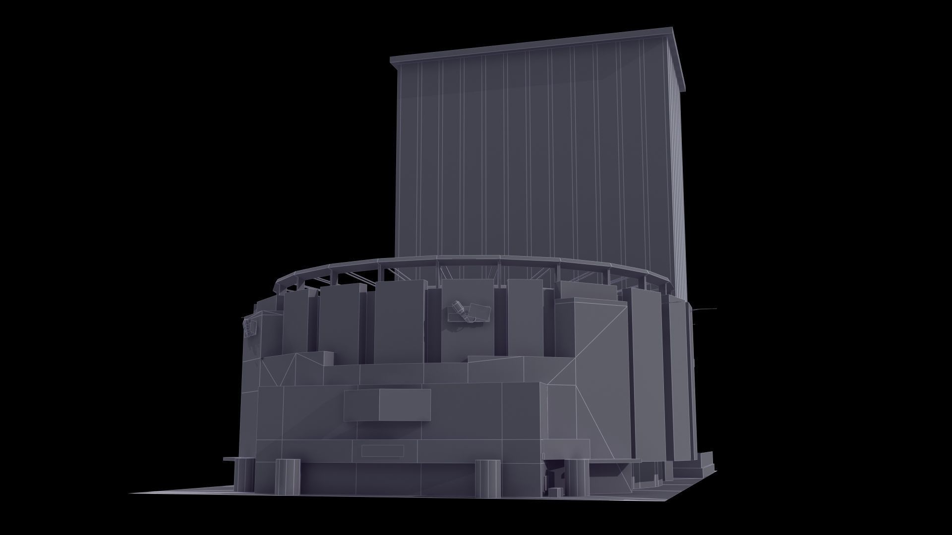 Madison Square Garden NYC 3D model_20