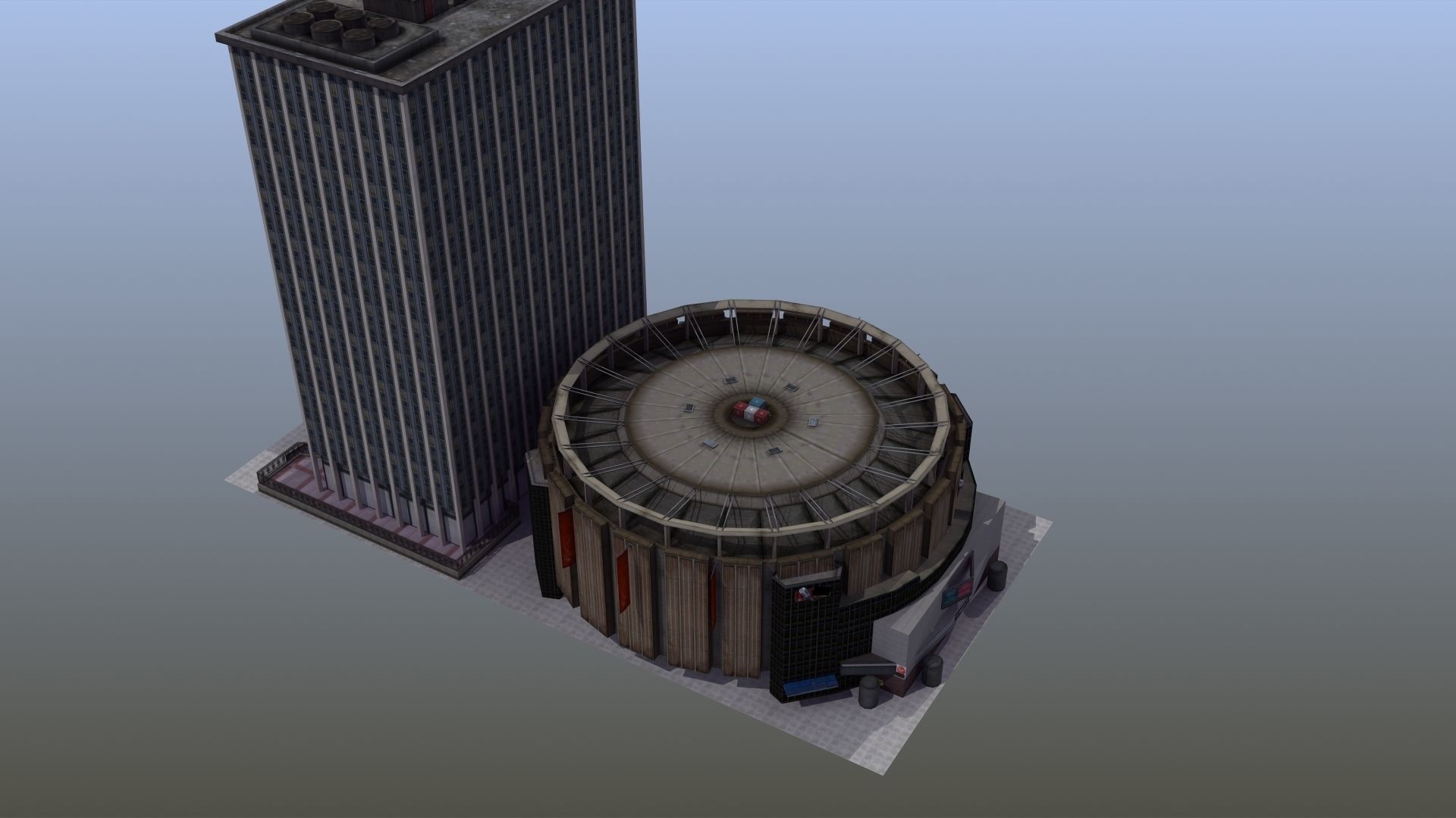 Madison Square Garden NYC 3D model_11