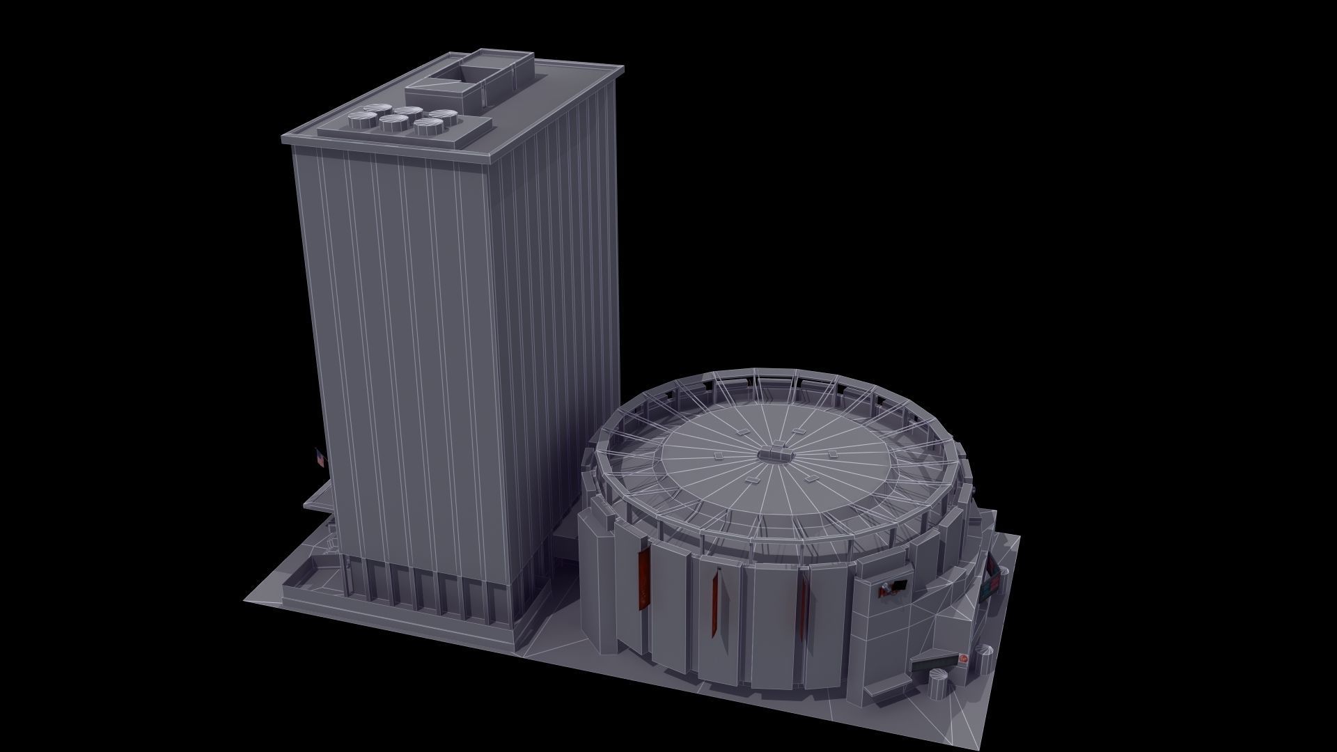 Madison Square Garden NYC 3D model_13