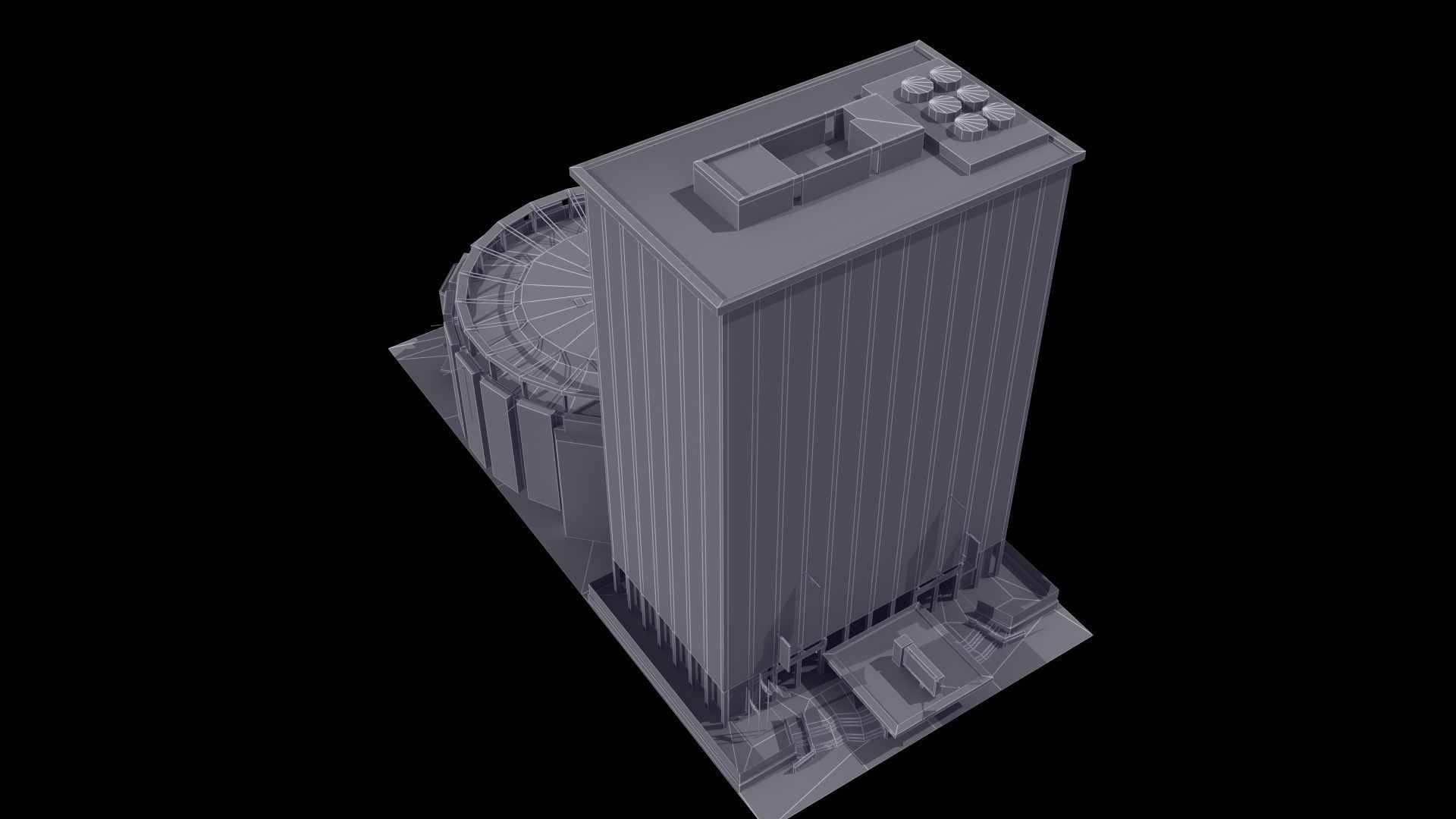 Madison Square Garden NYC 3D model_26