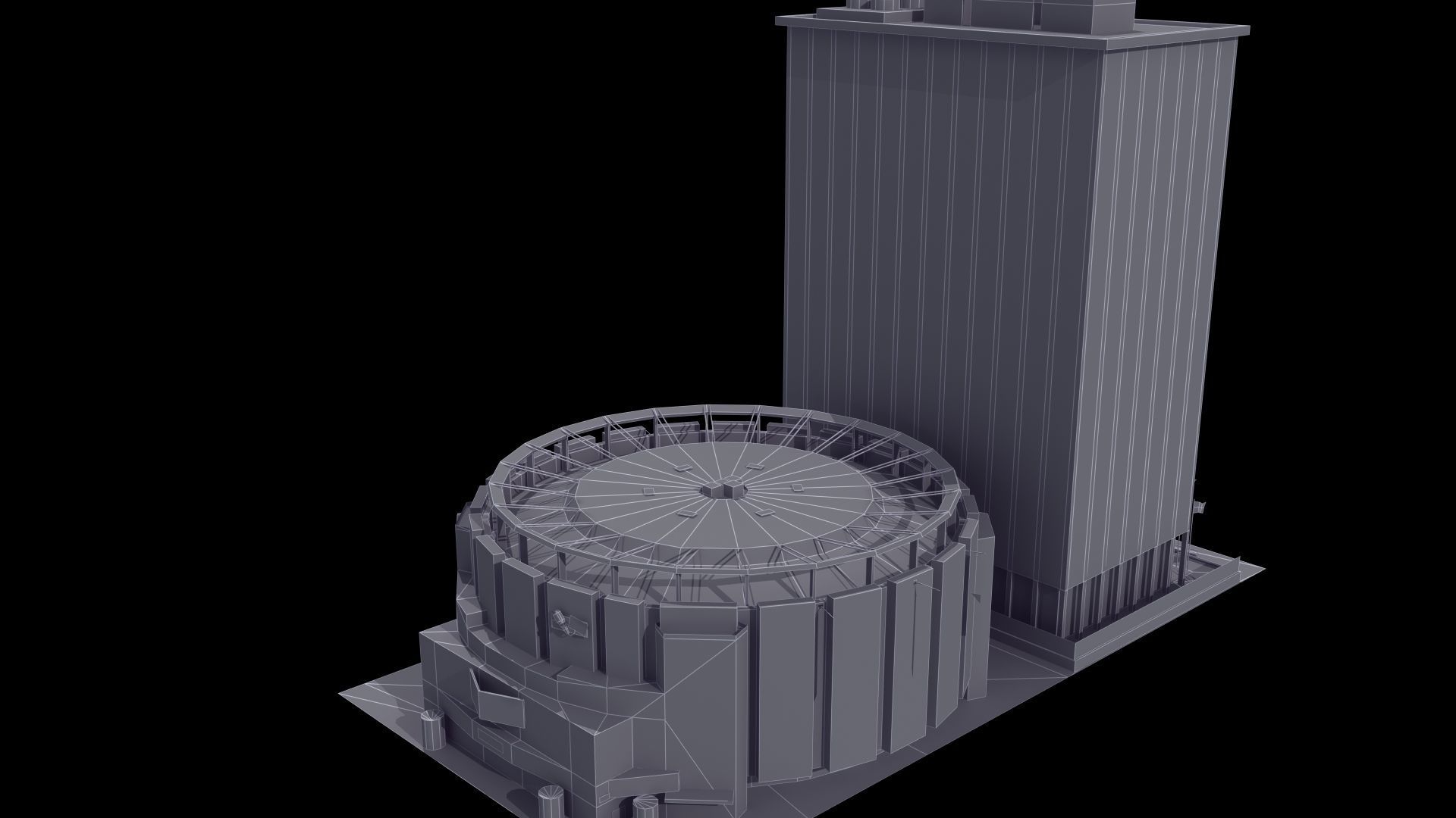 Madison Square Garden NYC 3D model_25