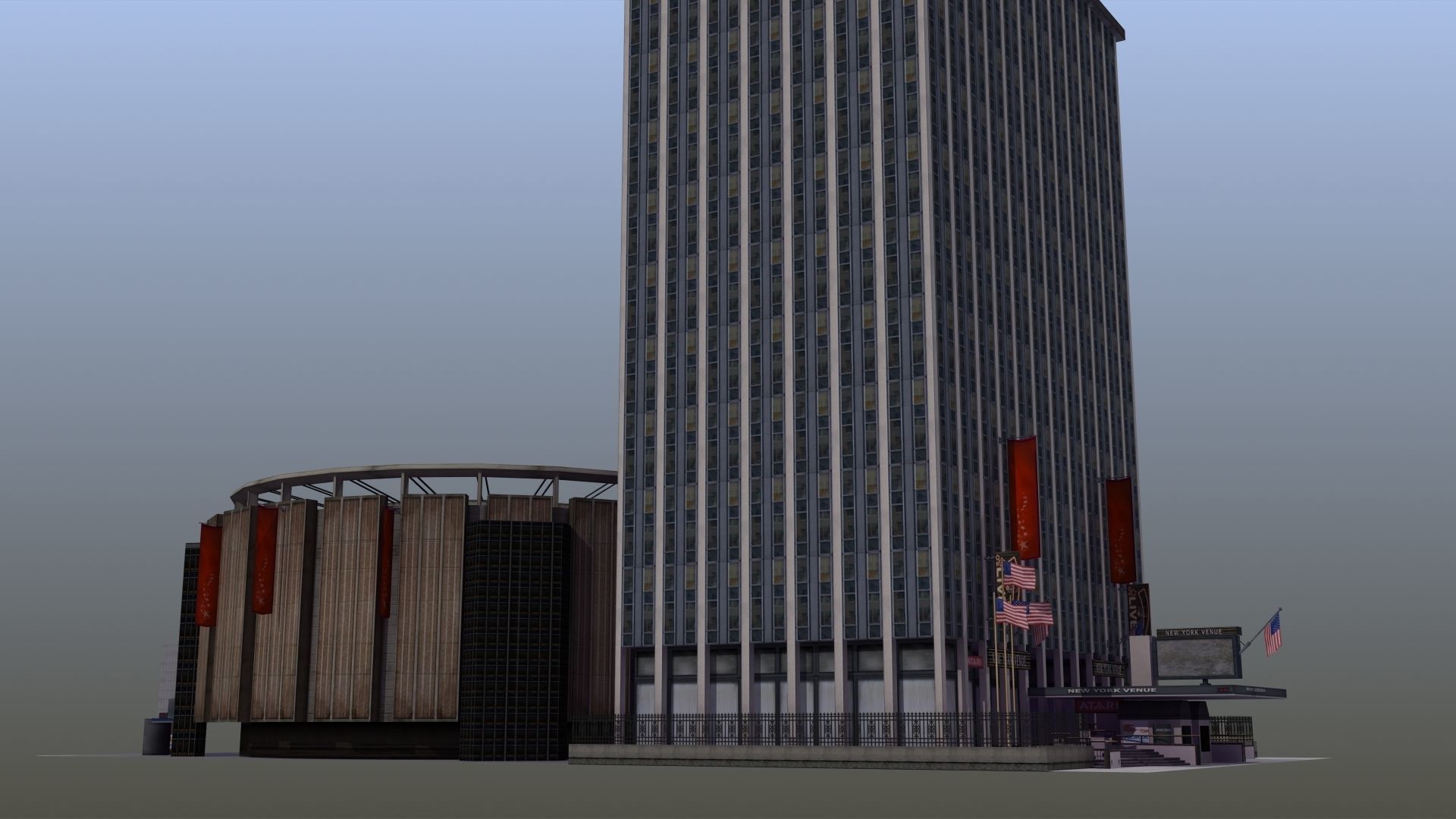 Madison Square Garden NYC 3D model_22