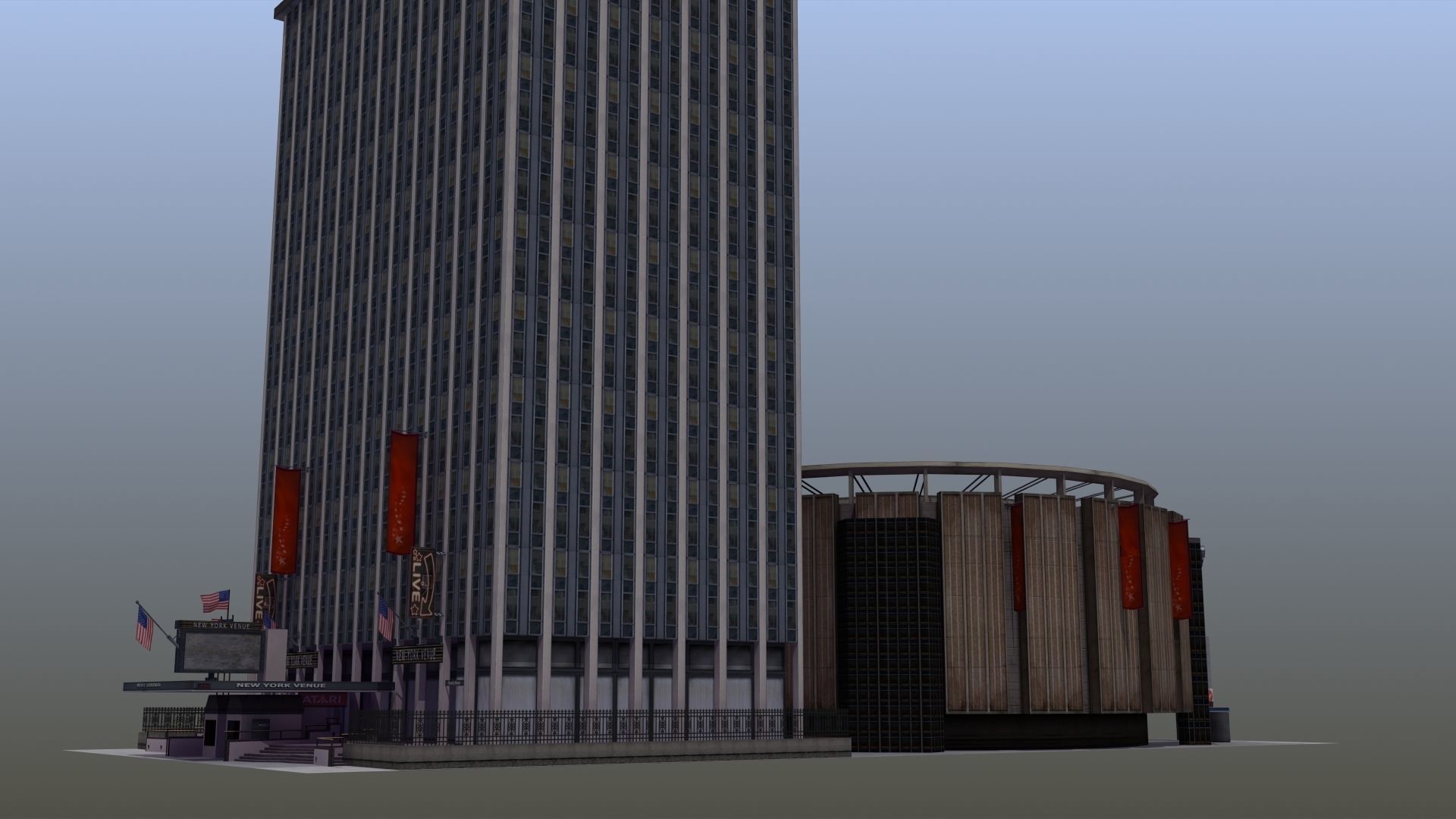 Madison Square Garden NYC 3D model_6