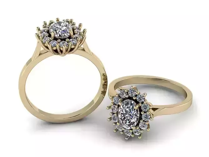 Diana rings  7x5 OVAL