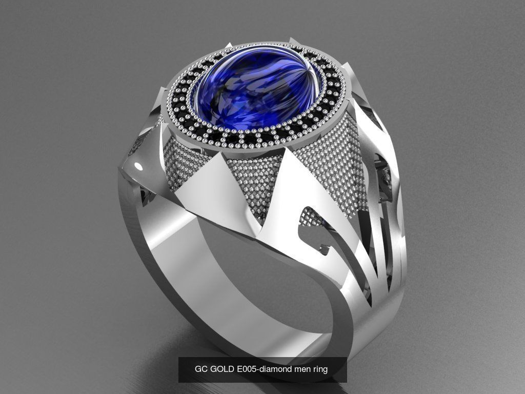 GC GOLD - Diamond gold 3D Model Collection_5