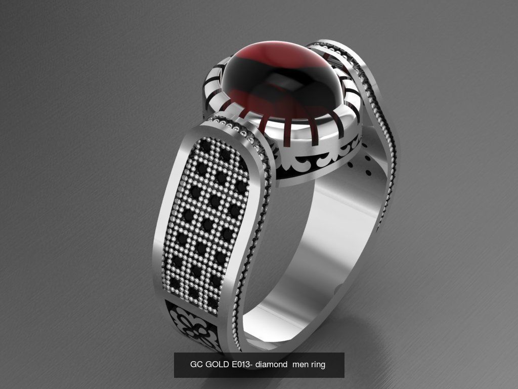 GC GOLD - Diamond gold 3D Model Collection_13