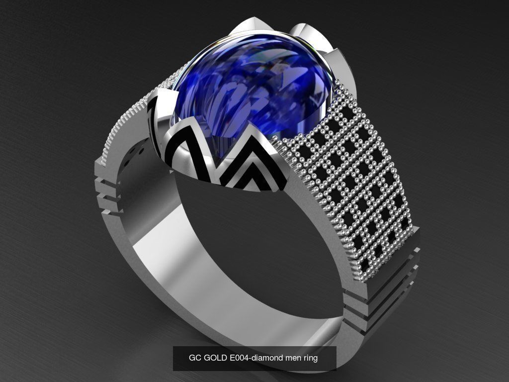 GC GOLD - Diamond gold 3D Model Collection_4