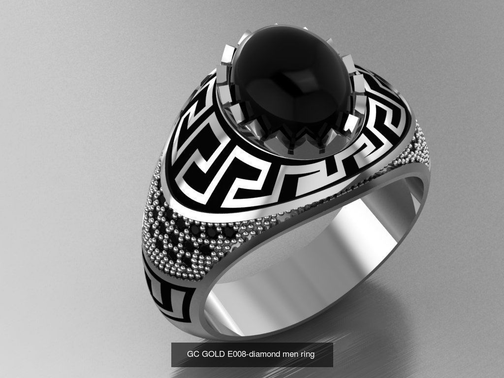 GC GOLD - Diamond gold 3D Model Collection_8