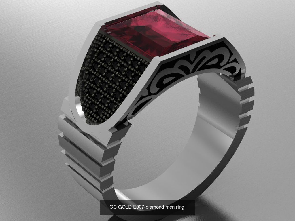 GC GOLD - Diamond gold 3D Model Collection_7