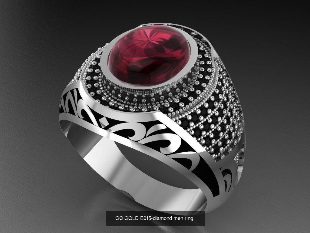 GC GOLD - Diamond gold 3D Model Collection_15