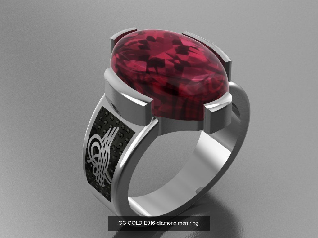 GC GOLD - Diamond gold 3D Model Collection_16