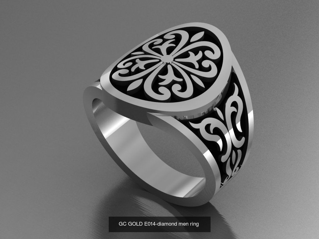 GC GOLD - Diamond gold 3D Model Collection_14