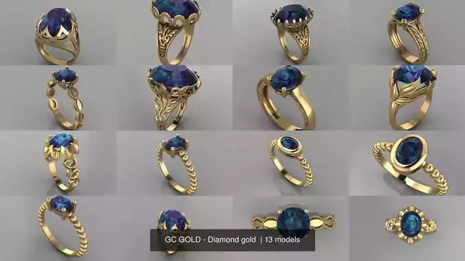 GC GOLD - Diamond gold 